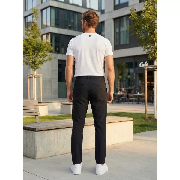  Pánske nohavice ALTISPORT ATS TROUSER CLASSIC-FIT ČIERNA 