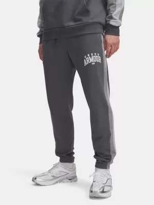 Pánske športové nohavice UNDER ARMOUR UA RIVAL FLC CB PANTS 6003954-025 SIVÁ