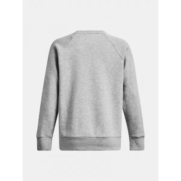  Dámska mikina UNDER ARMOUR UA RIVAL FLEECE CREW 1379508-012 SIVÁ 