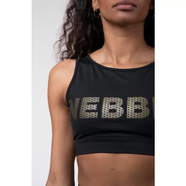  Gold Mesh mini top 830 BLACK Nebbia 