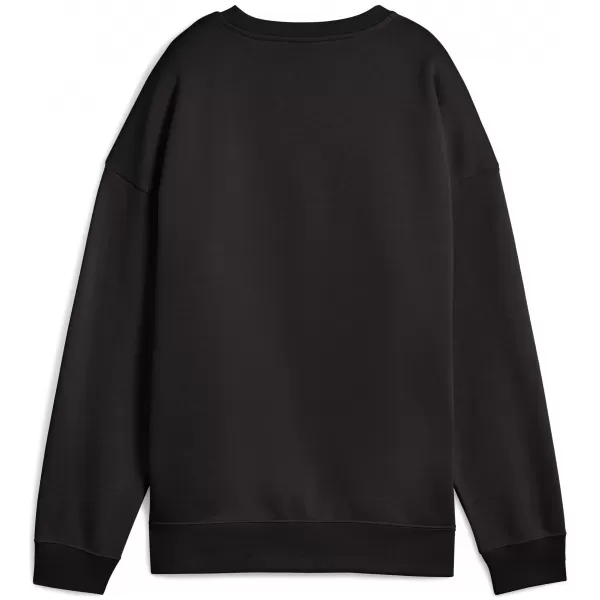  Dámska mikina PUMA ESS OVERSIZED CREW FL 68540001 PUMA BLACK 
