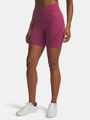 Dámske šortky UNDER ARMOUR UA VANISH SEAMLESS SHORT ČERVENÁ