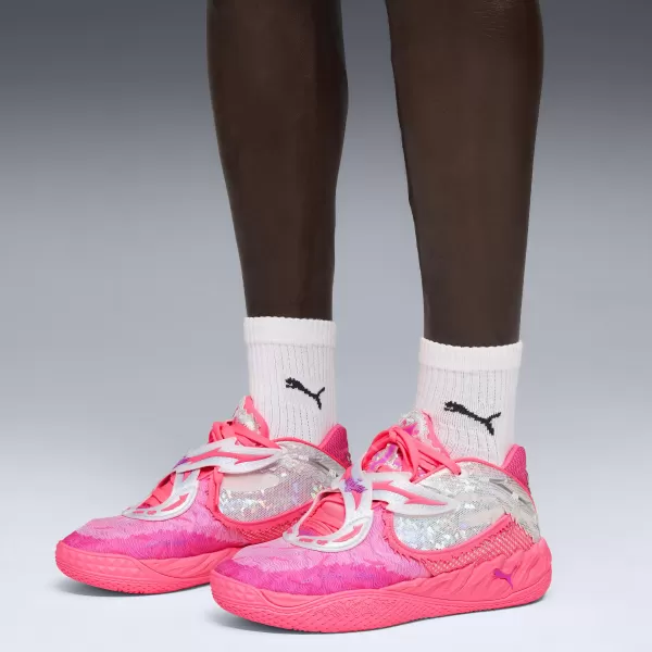  Pánske topánky PUMA MB.05 WORLD TOUR 31212901 SLNKO ZASIAHNUTÉ/ČISTÁ PURPUROVÁ 