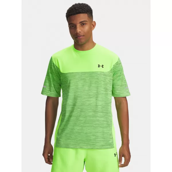  Pánske tričko UNDER ARMOUR UA TECH UTILITY SS ZELENÁ 