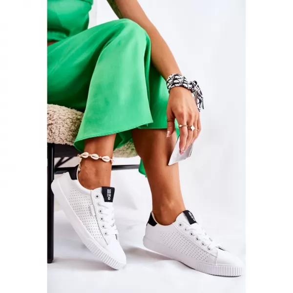  Dámske tenisky BIG STAR HH274071 BIELA/ČIERNA Big Star Shoes 