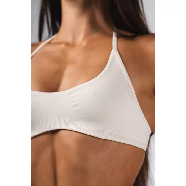 Bezšvová vyťahovacia športová podprsenka FLOW SEAMLESS 495 CREAM Nebbia 