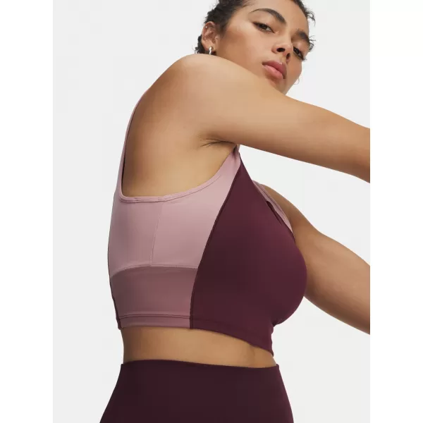  Dámske tielko UNDER ARMOUR MERIDIAN COLORBLOCK TANK 6004001-651 HNEDÁ 