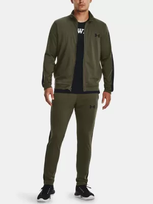 Pánska súprava UNDER ARMOUR UA KNIT TRACK SUIT 1357139-390 ZELENÁ
