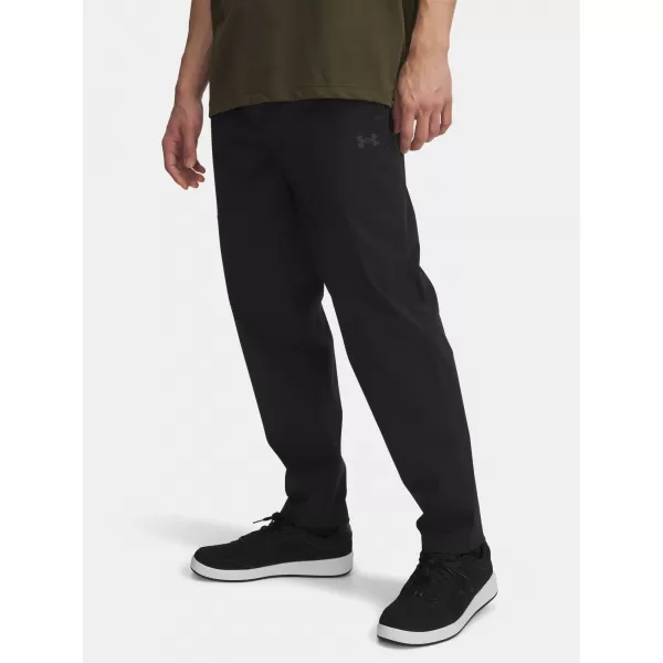  Pánske športové nohavice UNDER ARMOUR UA UNSTPBLE WOVEN TX TAPER 6003865-001 ČIERNA 