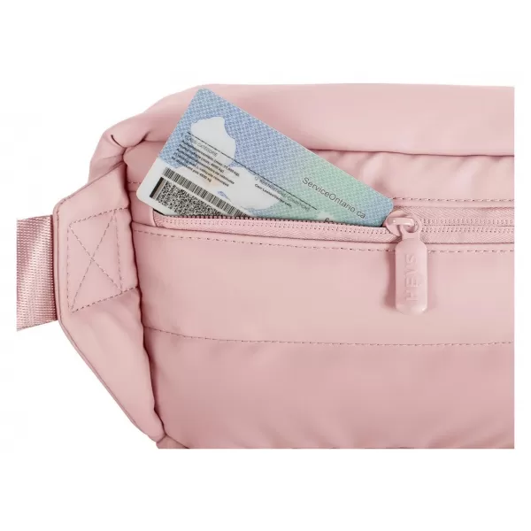 obličky HEYS PUFFER MINI WAIST BAG RUŽA 