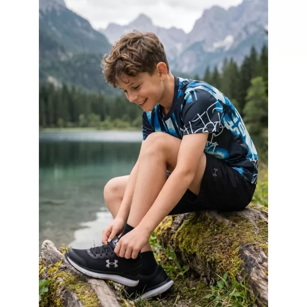  Detské prémiové funkčné tričko ALTISPORT VOJ/ALK076TR01 MODRÁ ČIERNA 