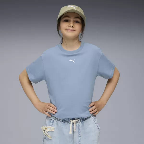  T -shirt PUMA ESS BOXY TEE G 68513134 STUDENÝ MODRÝ 