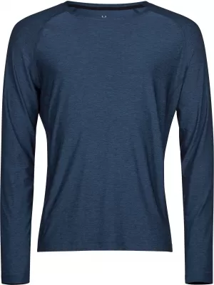 Pánske tričko TEE JAYS | TJ 7022 NAVY MELANGE