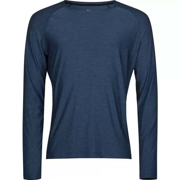  Pánske tričko TEE JAYS | TJ 7022 NAVY MELANGE 
