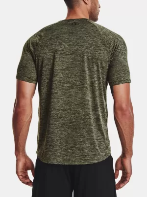 Pánske tričko UNDER ARMOUR UA TECH 2.0 SS TEE 1326413-390 ZELENÁ