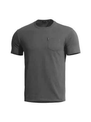tričko PENTAGON AGERON T-SHIRT WITH POCKET K09012 VLK/SIVÁ