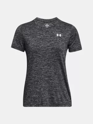 Dámske tričko UNDER ARMOUR TECH SSC- TWIST 1384230-001 ČIERNA