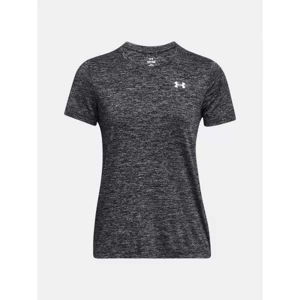  Dámske tričko UNDER ARMOUR TECH SSC- TWIST 1384230-001 ČIERNA 