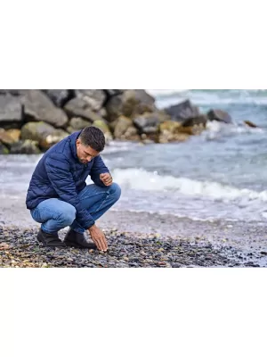 Pánska bunda TEE JAYS | TJ 9644 NAVY