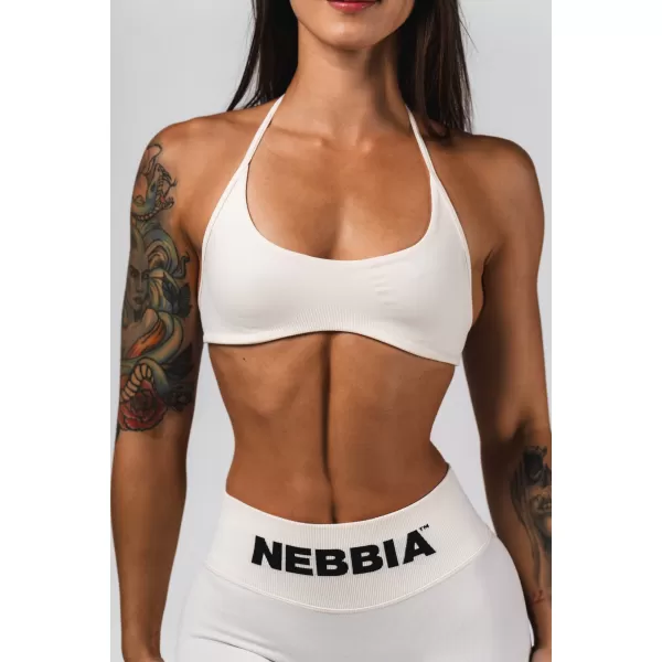  Bezšvová vyťahovacia športová podprsenka FLOW SEAMLESS 495 CREAM Nebbia 