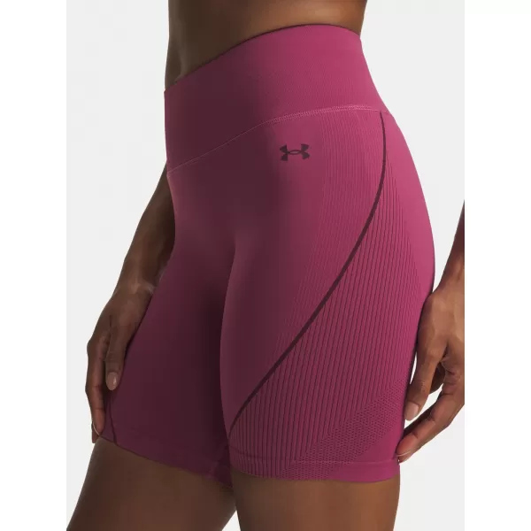  Dámske šortky UNDER ARMOUR UA VANISH SEAMLESS SHORT ČERVENÁ 