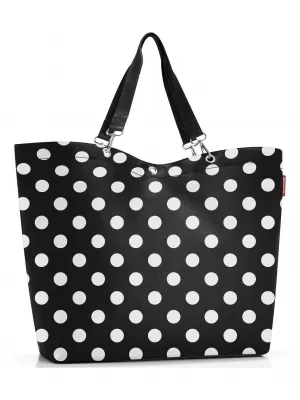Kabelka REISENTHEL SHOPPER XL BODKY BIELE