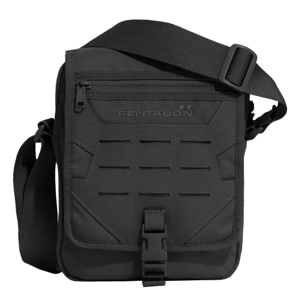  Taška PENTAGON MESSENGER SHOULDER BAG K16087 ČIERNA 