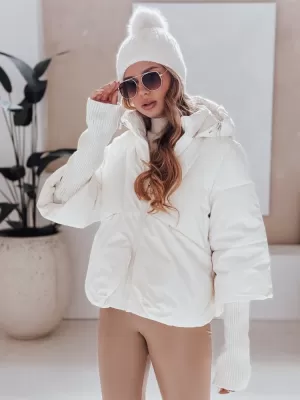Dámska bunda DSTREET TY5036 BIELA