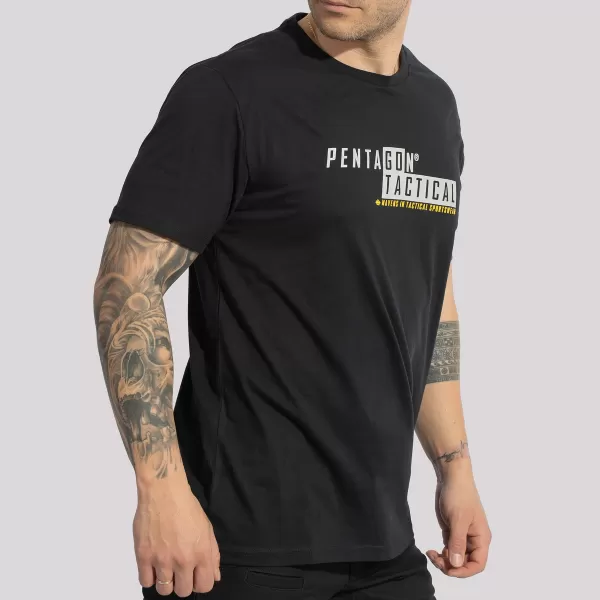  tričko PENTAGON AGERON GO TACTICAL K09012 ČIERNA 