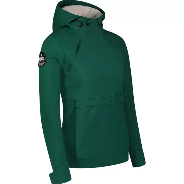  Dámska softshell Anorac NORDBLANC NBWSL8275 ZELENÝ 