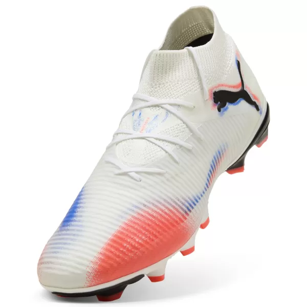  Pánske topánky PUMA FUTURE 8 PRO FG/AG 10858801 WHITE/ BIELA/PUMA ČIERNA/ŽIARIACA ČERVENÁ 