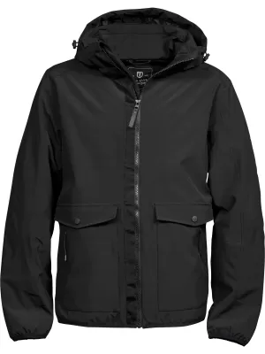 Pánska bunda TEE JAYS | TJ 9604 BLACK