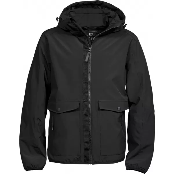 Pánska bunda TEE JAYS | TJ 9604 BLACK 