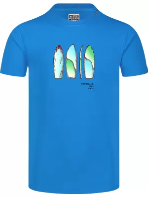 Tričko NORDBLANC ALOHA NBSMT8156 MODRÝ