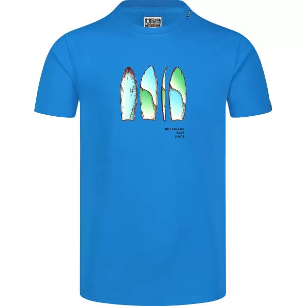  Tričko NORDBLANC ALOHA NBSMT8156 MODRÝ 