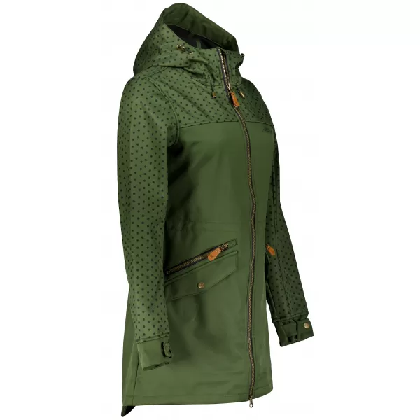  Dámska bunda softshell ALTISPORT GEMEE KHAKI 