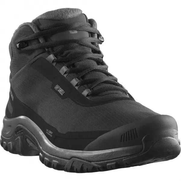  Pánske topánky SALOMON SHELTER WATERPROOF ČIERNA/ASFALT/HRAD 