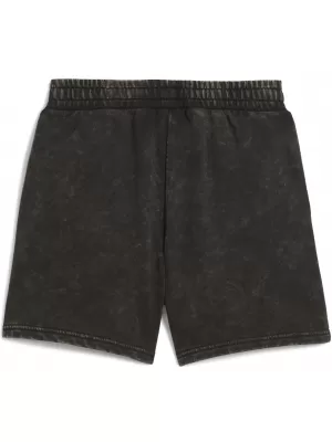 Dámske šortky PUMA ESS ELEVATED WASH HIGH-WAIST SHORTS 5" TR 68810501 PUMA ČIERNA