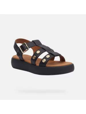 Dámske sandále GEOX CAMALEI G000986 ČIERNA