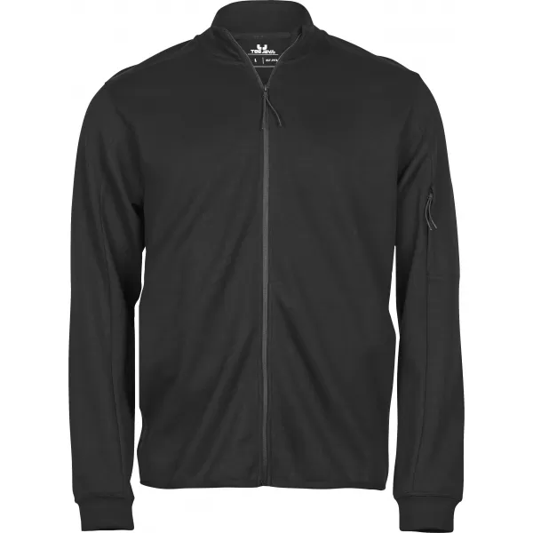  Pánska bunda TEE JAYS | TJ 5704 BLACK 