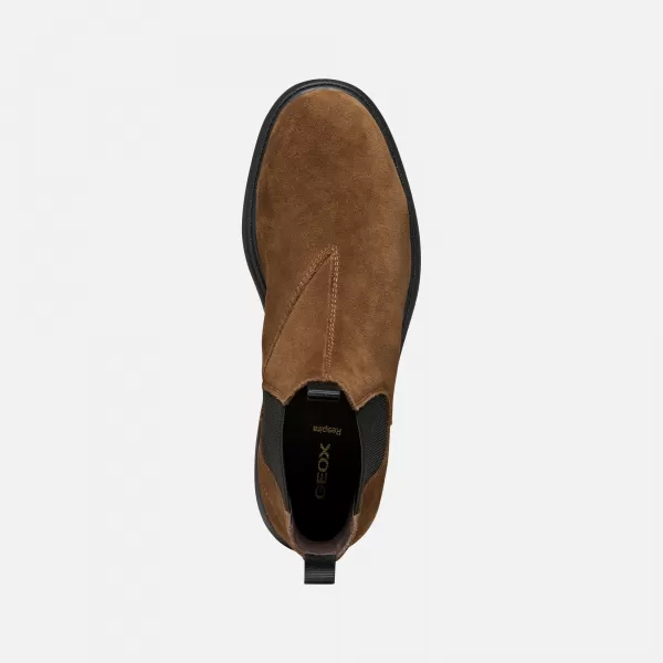  Pánske topánky GEOX SPHERICA EC7 G011183 HNEDÁ 