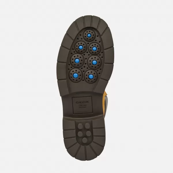  Dámske topánky GEOX SPHERICA EC7 G009696 JANTÁROVÁ 