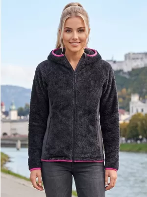 Dámska mikina ALTISPORT ACERA ČIERNA
