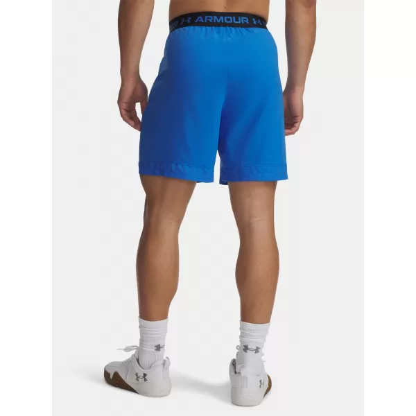  Pánske šortky UNDER ARMOUR UA VANISH WOVEN 6IN SHORTS MODRÁ 