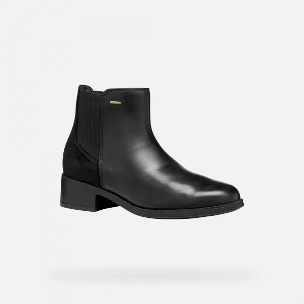  Dámske topánky GEOX CAMEXIA NP ABX G009580 ČIERNA 