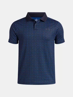 Chlapčenské tričko UNDER ARMOUR UA MATCHPLAY PRINTED POLO 1377349-411 MODRÁ