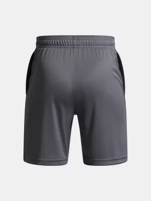 Chlapčenské šortky UNDER ARMOUR UA TECH LOGO SHORTS 1383333-026 SIVÁ