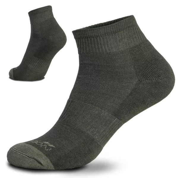  Ponožky PENTAGON LOW CUT SOCKS EL14013 06 EL14013 OLIVOVO ZELENÁ 