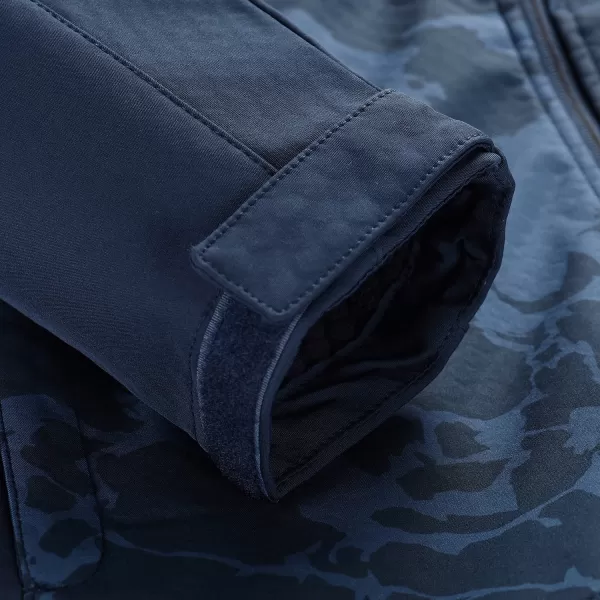  Pánska bunda so softshell ALPINE PRO HOOR MODRÝ 