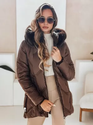 Dámska bunda DSTREET TY5052 BÉŽOVÝ